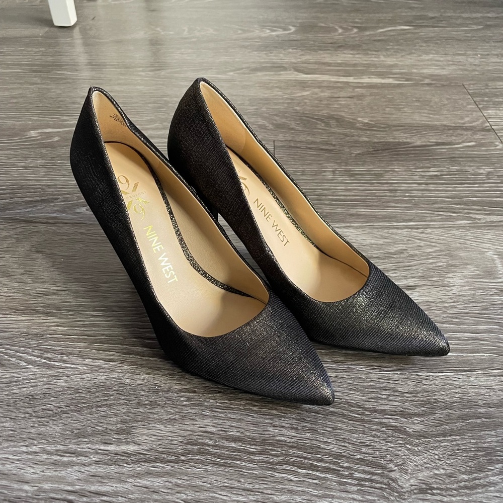Nine West shimmer heels